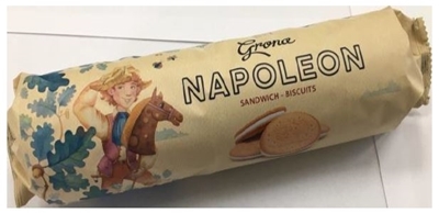 Picture of GRONO - Napoleon sandwich Vanilla 240g (box*21)
