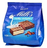 Picture of SALEKS - Wafer candies "Milk's", 150G (box*16)