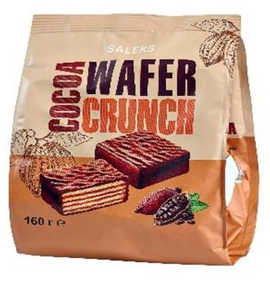 Picture of SALEKS - Wafer candies "Cocoa Wafer Crunch" 160g (box*16)