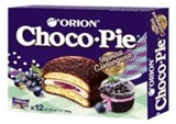 Picture of AVI - Orion Choco Pie Black Currant 360g (box*8)