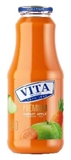 Picture of VITA - Apple-carrot juice 100% GLASS 1L (box*8)
