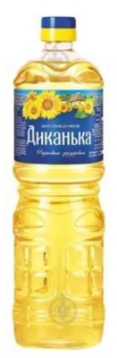 Picture of AVI TRADE - Sunflower oil Dikaņka 1l (box*15)