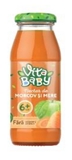 Picture of VITA BABY - Carrot-apple juice with pulp 70 % Fruit Part GLASS 0.18L (box*10)