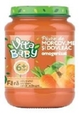 Picture of VITA BABY - Pumpkin-carrot-apple Puree 92 % Fruit Part GLASS 0.19L (box*8)