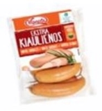 Picture of VIGESTA - Cooked Small Sausages "Ekstra Kiaulienos"~0,5kg £/kg