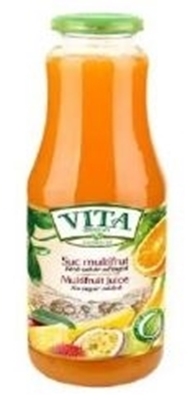 Picture of VITA - Multifrut juice 100% Fruit GLASS 1L (box*8)