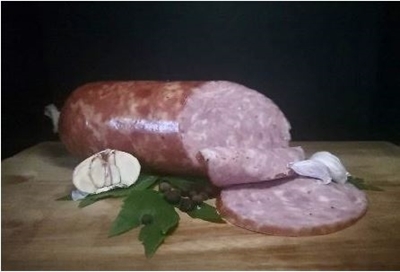 Picture of PR BOSTON BUTCHERS - H/S Garlic Sausage, ± 1.5kg £/kg (One Week Pre Order)