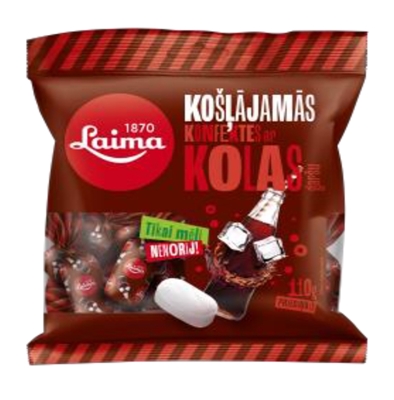 Picture of LAIMA - Cola flavoured chewing candies 110g (box*30)