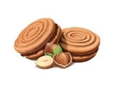 Picture of NEFIS - Rond hazelnut biscuits (box*2.6 kg)