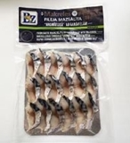 Picture of BZ 97 - Mackerel fillet slices lightly salted with spices "Aromātiskā" 150g (box*8) vacum