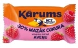 Picture of RPK - KARUMS CURD BARS RASPBERRY LACTOSE FREE LESS SUGAR 40g (in box 40)