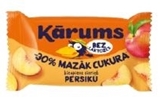 Picture of RPK - KARUMS CURD BARS PEACH LACTOSE FREE LESS SUGAR 40g (in box 40)