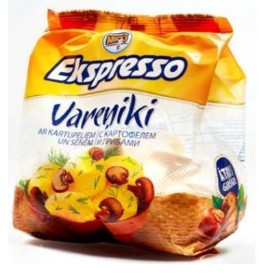 Picture of KONIG - ARIOLS Dumplings with potatoes and mushrooms "Expresso" 450g (box*10)