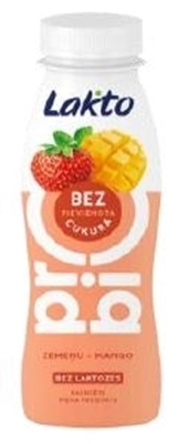 Picture of RPK - FERMENTED DRINK LACTOSE FREE STRAWBERRY+MANGO 270g (box*6)