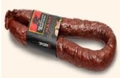 Picture of KURZEMNIEKS - Semi-dry sausage MAJAS MELNAI BARONS 400g