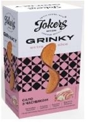Picture of VALDO - Rye-wheat toast with taste of Lard/garlic 90g (box*16)