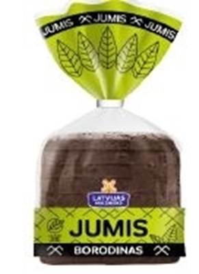 Picture of LATVIJAS MAIZNIEKS - Jumis Borodinsky rye bread 280g  (in box 20)