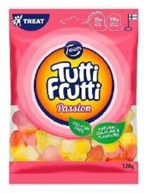 Picture of FAZER - Tutti Frutti Passion jelly candies. 120g (box*24)