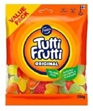Picture of FAZER - Tutti Frutti Original Natural jelly candies. 120g (box*24)